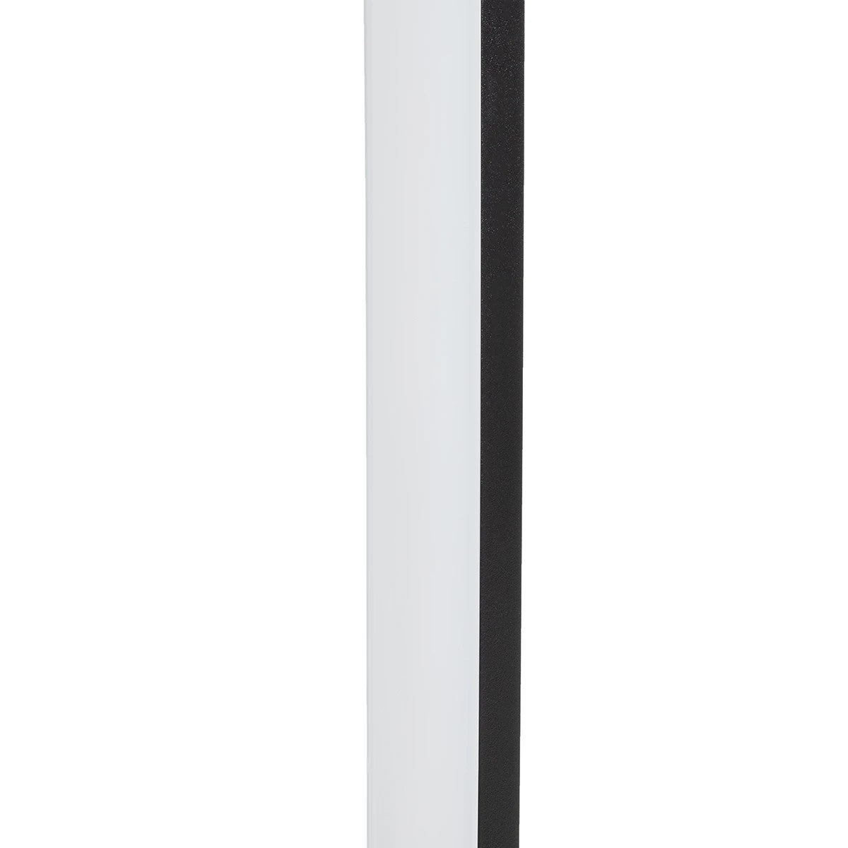 LUNEA GLB-103-0010 LED Garden Bollard Light 15W 1350lm 120° AC 220-240V Waterproof IP65 Warm White 2700K - Sanan SMD Chip - Matte Black - L22 x W7 x H60
