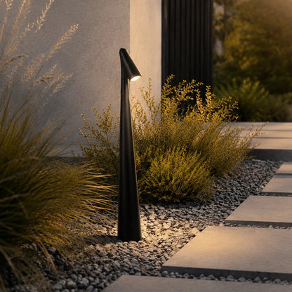 EDGE GLB-103-0011 Garden Spike Light LED 3W 270lm 60° DC 24V Waterproof IP65 Warm White 2700K - Sanan SMD Chip - Matte Black - L6 x W6 x H45