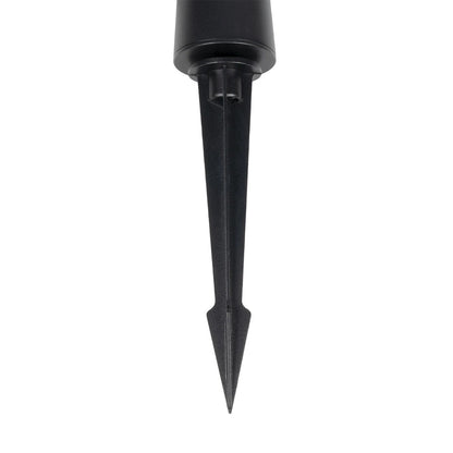 EDGE GLB-103-0011 Garden Spike Light LED 3W 270lm 60° DC 24V Waterproof IP65 Warm White 2700K - Sanan SMD Chip - Matte Black - L6 x W6 x H45