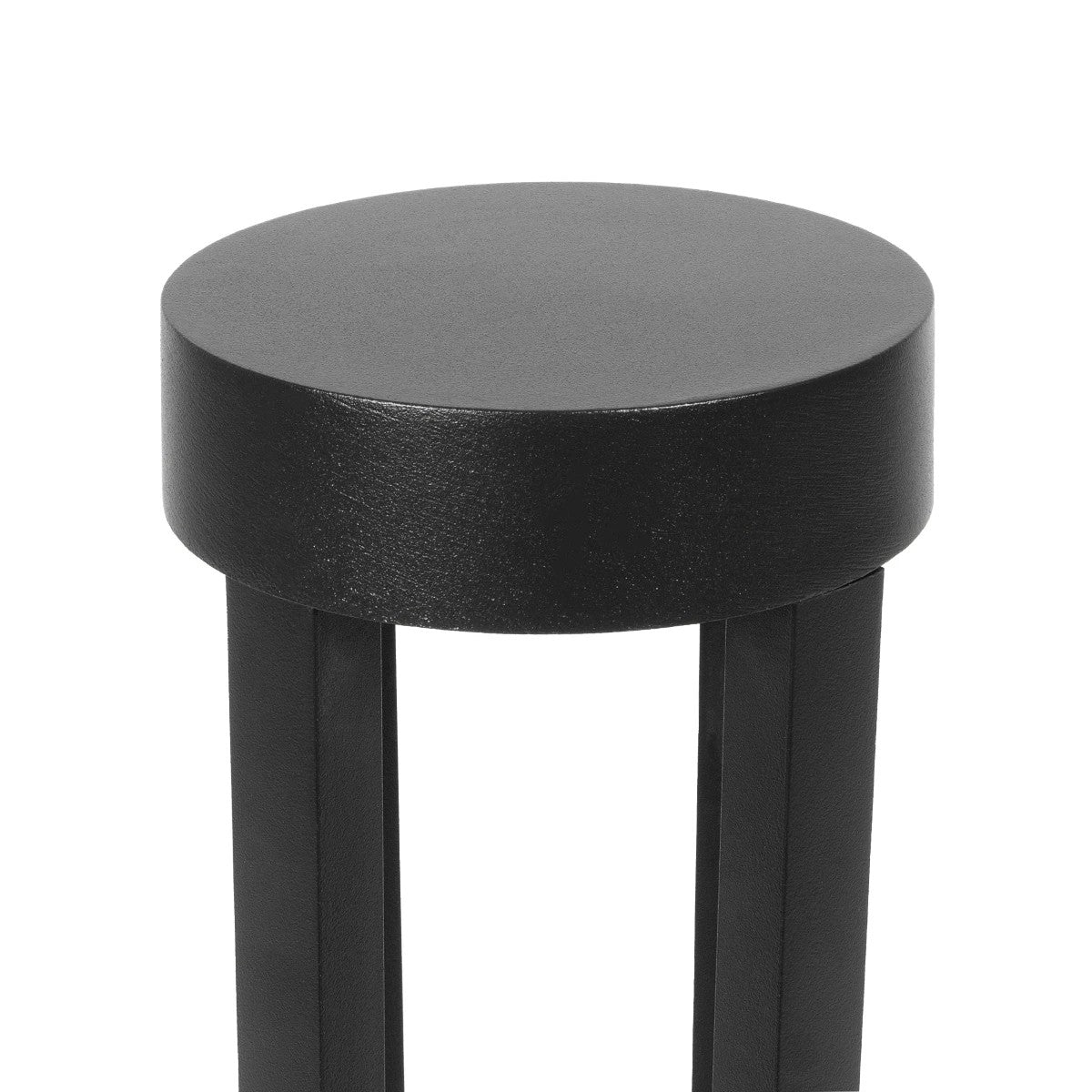 PRISM GLB-103-0018 LED Garden Bollard Light 8W 720lm 90° AC 220-240V Waterproof IP65 Warm White 2700K - Sanan SMD Chip - Matte Black - L10.5 x W10.5 x H30