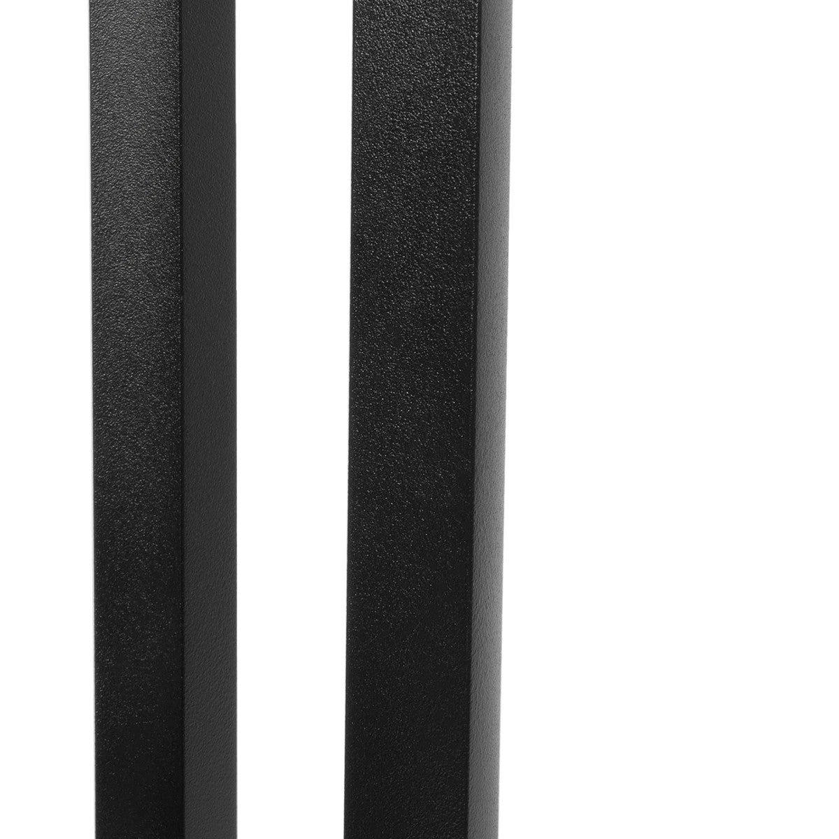 PRISM GLB-103-0018 LED Garden Bollard Light 8W 720lm 90° AC 220-240V Waterproof IP65 Warm White 2700K - Sanan SMD Chip - Matte Black - L10.5 x W10.5 x H30