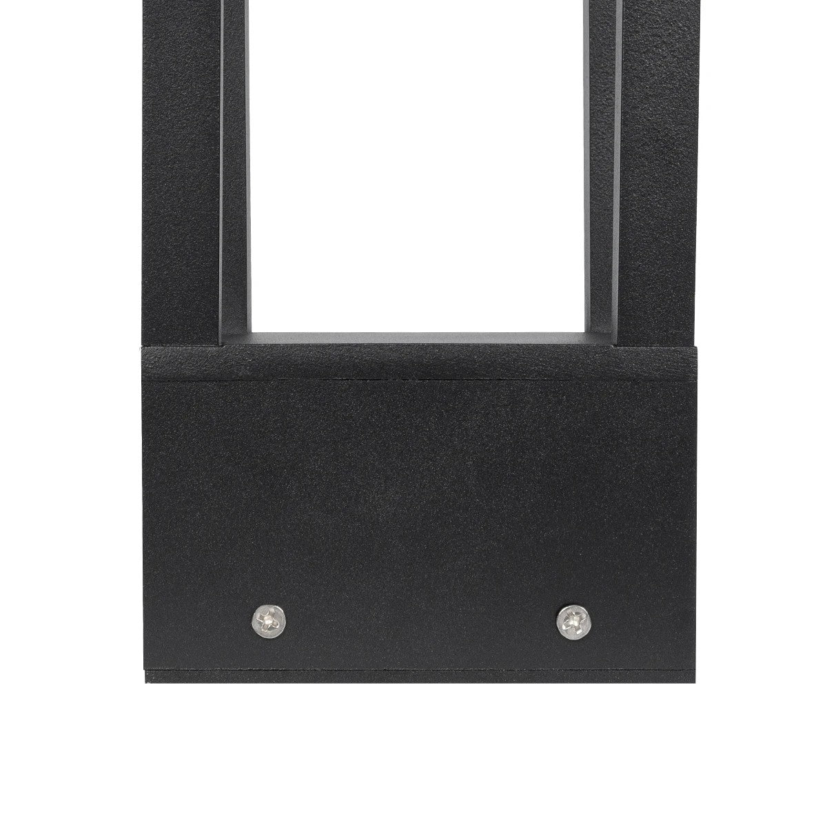 PRISM GLB-103-0019 LED Garden Bollard Light 8W 720lm 90° AC 220-240V Waterproof IP65 Warm White 2700K - Sanan SMD Chip - Matte Black - L11 x W11 x H30