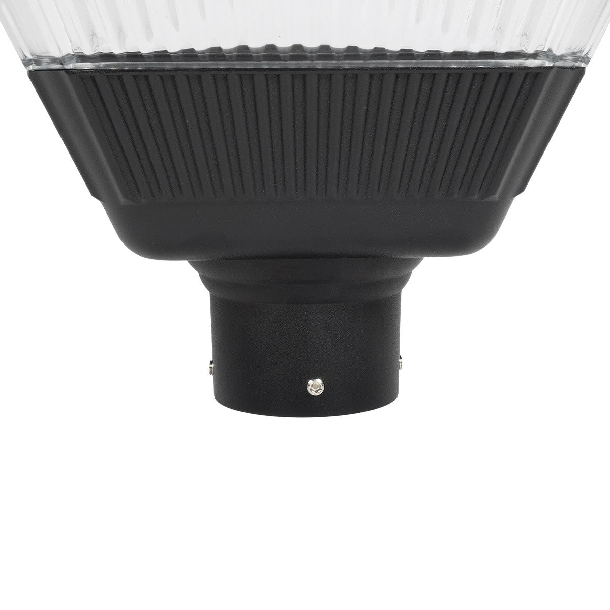 TOPIS GLB-103-0021 Post Top Square/Park/Garden Headlight LED 50W 4500lm 360° AC 220-240V Waterproof IP65 Warm White 2700K - Sanan SMD Chip - Matte Black - L45 x W45 x H40