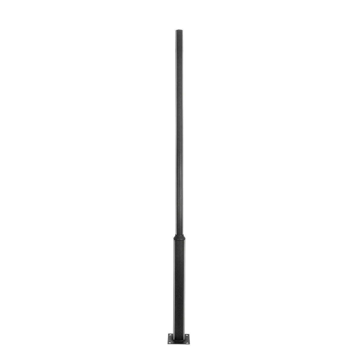 STILIA GLB-103-0023 Pole/Post for Square/Park/Garden LED Light 72W 6480lm 120° AC 220-240V Waterproof IP65 Warm White 2700K - Sanan SMD Chip - Matte Black - L21 x W21 x H300