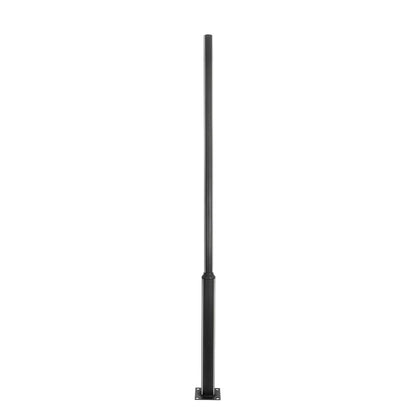 STILIA GLB-103-0023 Pole/Post for Square/Park/Garden LED Light 72W 6480lm 120° AC 220-240V Waterproof IP65 Warm White 2700K - Sanan SMD Chip - Matte Black - L21 x W21 x H300