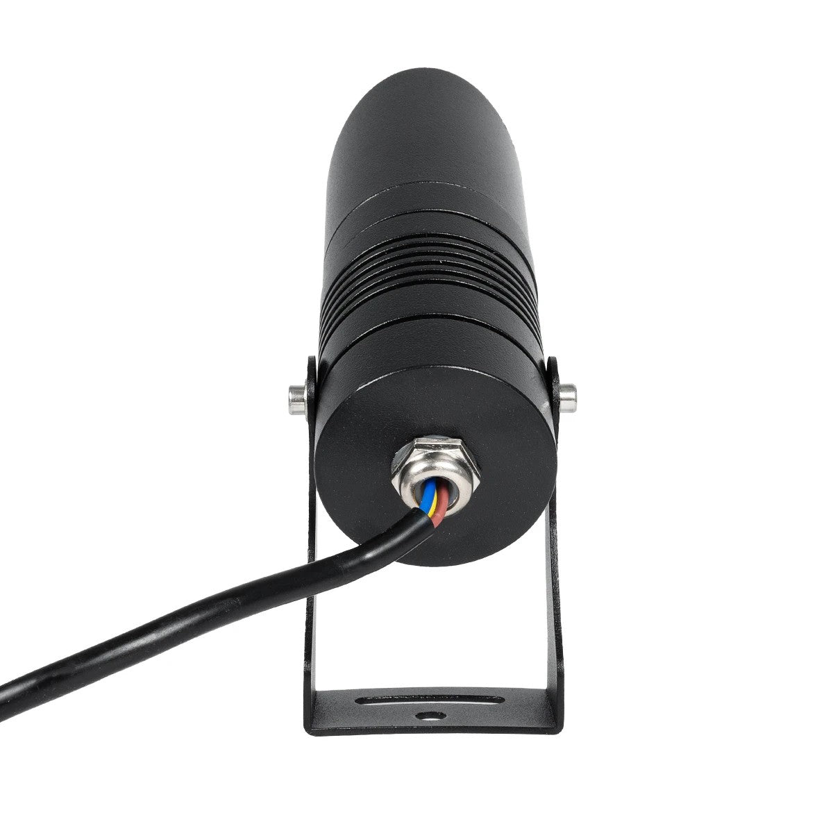GARDO GLB-103-0025 Spot Light for Plants - Trees with Garden Base / Spike LED 10W 900lm 24° DC 24V Waterproof IP65 Warm White 2700K - Sanan SMD Chip - Matt Black - L5 x W5 x H18