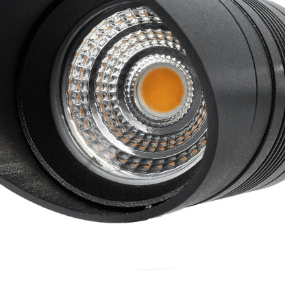 GARDO GLB-103-0025 Spot Light for Plants - Trees with Garden Base / Spike LED 10W 900lm 24° DC 24V Waterproof IP65 Warm White 2700K - Sanan SMD Chip - Matt Black - L5 x W5 x H18