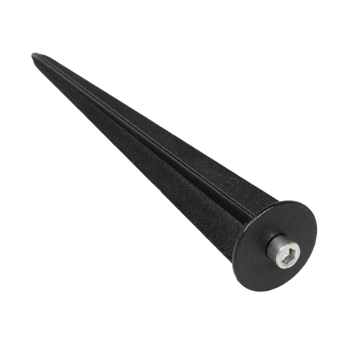 GARDO GLB-103-0025 Spot Light for Plants - Trees with Garden Base / Spike LED 10W 900lm 24° DC 24V Waterproof IP65 Warm White 2700K - Sanan SMD Chip - Matt Black - L5 x W5 x H18