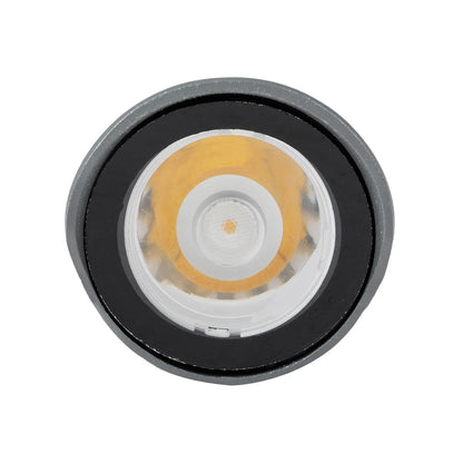 TREKO GLB-103-0026 Spot Light for Plants - Trees with Garden Base / Spike LED 3W 270lm 5° DC 24V Waterproof IP65 Warm White 2700K - Sanan SMD Chip - Matte Anthracite Grey - L5 x W5 x H12