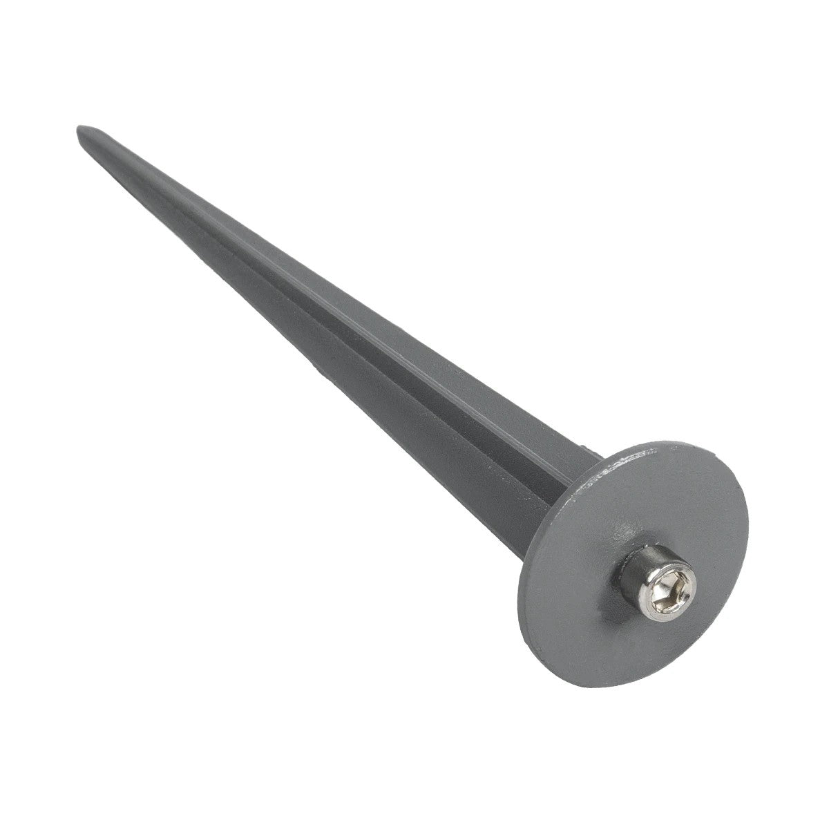 TREKO GLB-103-0026 Spot Light for Plants - Trees with Garden Base / Spike LED 3W 270lm 5° DC 24V Waterproof IP65 Warm White 2700K - Sanan SMD Chip - Matte Anthracite Grey - L5 x W5 x H12
