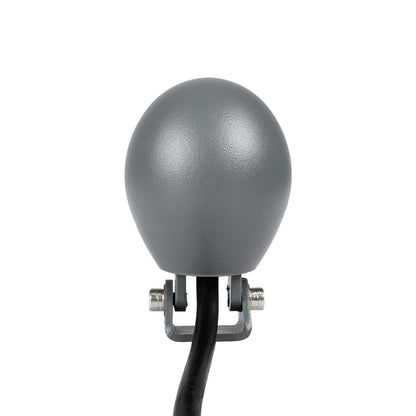 GARDIS GLB-103-0027 Spot Light for Plants - Trees with Garden Base / Spike LED 3W 270lm 24° DC 24V Waterproof IP65 Warm White 2700K - Sanan SMD Chip - Matte Charcoal Grey - L4.5 x W4 x H7