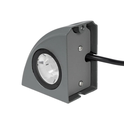 FLOODORA GLB-103-0029 LED Wall Washer Spot Light 3W 270lm 5° AC 220-240V Waterproof IP65 Warm White 2700K - Sanan SMD Chip - Matte Anthracite Grey - L8 x W5 x H8