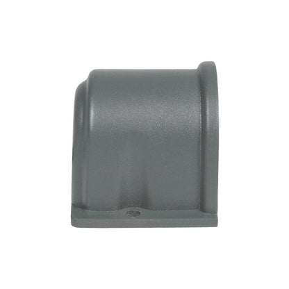 FLOODORA GLB-103-0030 Προβολέας Σποτ Wall Washer LED 3W 270lm 5° AC 220-240V Αδιάβροχο IP65 Θερμό Λευκό 2700K - Sanan SMD Chip - Γκρι Ανθρακί Ματ - Μ6.5 x Π5.5 x Υ5
