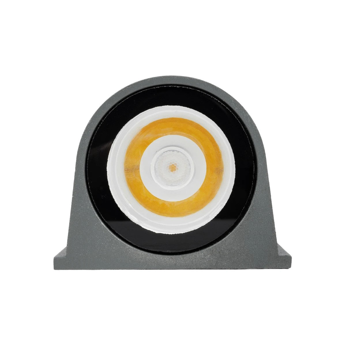 FLOODORA GLB-103-0030 Προβολέας Σποτ Wall Washer LED 3W 270lm 5° AC 220-240V Αδιάβροχο IP65 Θερμό Λευκό 2700K - Sanan SMD Chip - Γκρι Ανθρακί Ματ - Μ6.5 x Π5.5 x Υ5