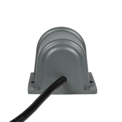FLOODORA GLB-103-0030 Προβολέας Σποτ Wall Washer LED 3W 270lm 5° AC 220-240V Αδιάβροχο IP65 Θερμό Λευκό 2700K - Sanan SMD Chip - Γκρι Ανθρακί Ματ - Μ6.5 x Π5.5 x Υ5