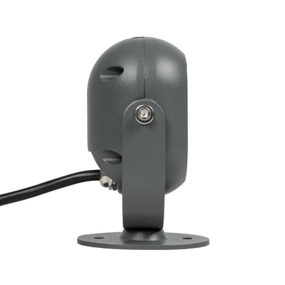 FLOODIS GLB-103-0031 Spot Wall Washer LED Projector 4W 360lm 24° AC 220-240V Waterproof IP65 Warm White 2700K - Sanan SMD Chip - Matte Anthracite Grey - L7 x W5 x H11