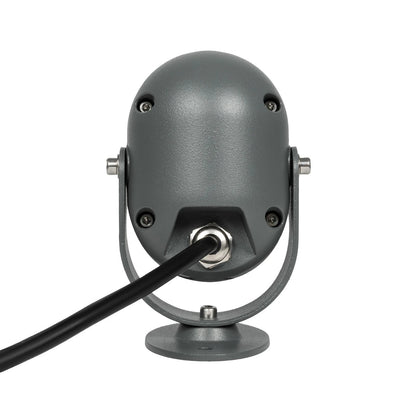 FLOODIS GLB-103-0031 Spot Wall Washer LED Projector 4W 360lm 24° AC 220-240V Waterproof IP65 Warm White 2700K - Sanan SMD Chip - Matte Anthracite Grey - L7 x W5 x H11