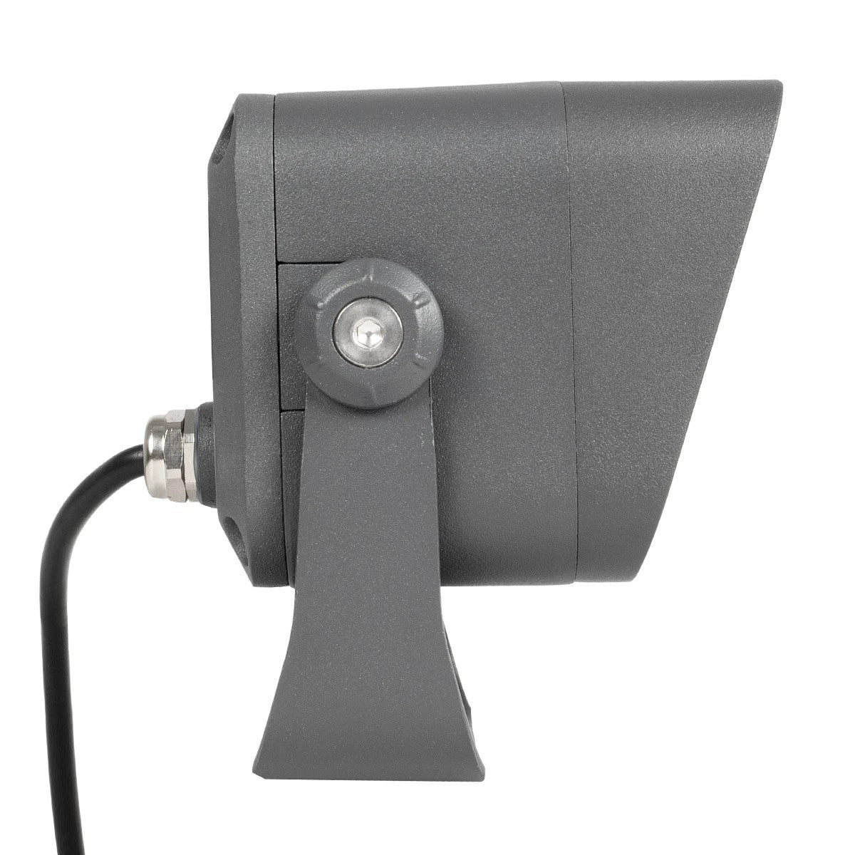 FLOODVIRA GLB-103-0032 Spot Wall Washer LED Projector 8W 720lm 24° AC 220-240V Waterproof IP65 Warm White 2700K - Sanan SMD Chip - Matte Anthracite Grey - L11 x W9 x H15