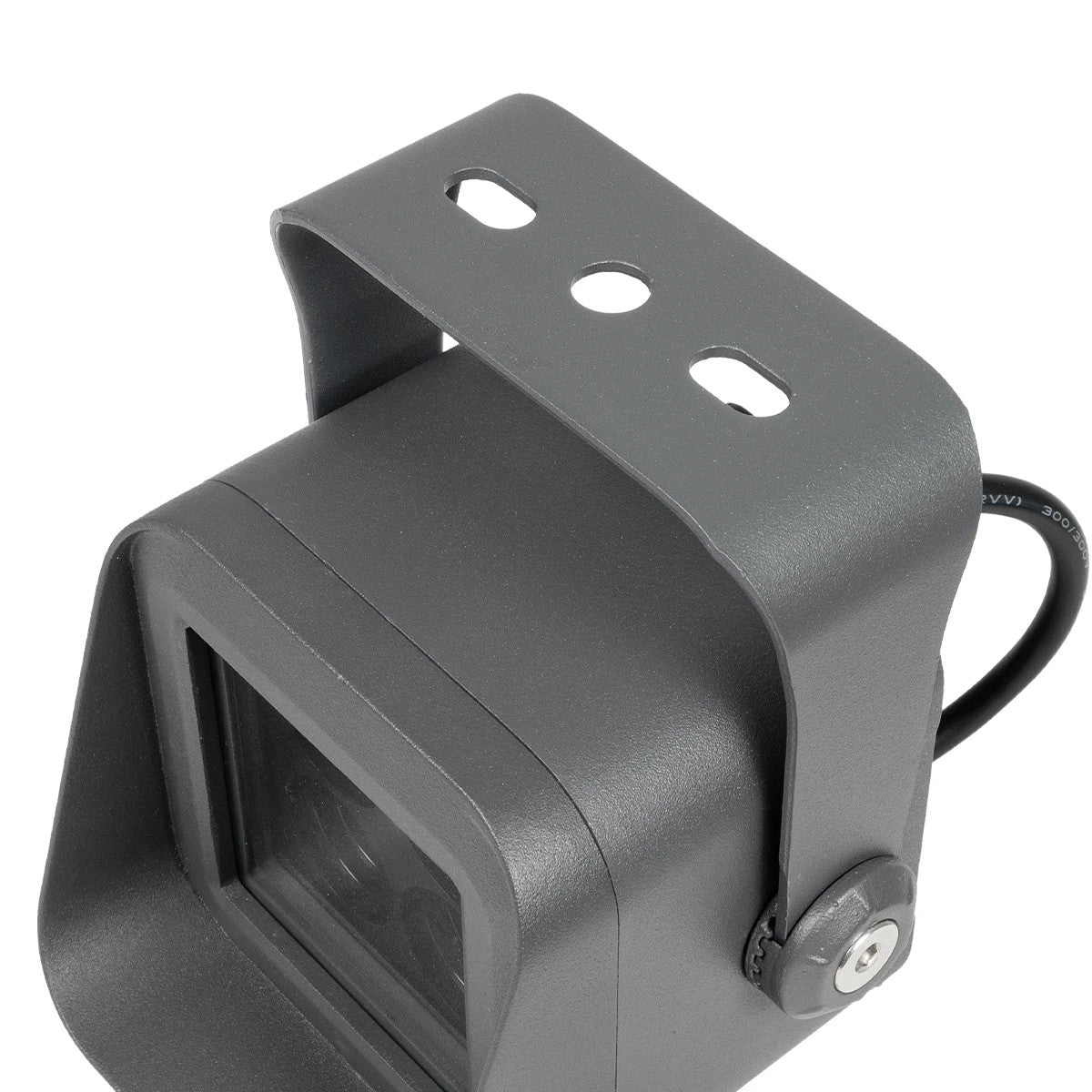 FLOODVIRA GLB-103-0032 Spot Wall Washer LED Projector 8W 720lm 24° AC 220-240V Waterproof IP65 Warm White 2700K - Sanan SMD Chip - Matte Anthracite Grey - L11 x W9 x H15
