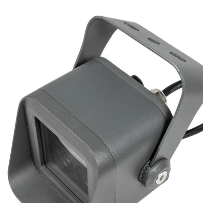 FLOODVIRA GLB-103-0032 Spot Wall Washer LED Projector 8W 720lm 24° AC 220-240V Waterproof IP65 Warm White 2700K - Sanan SMD Chip - Matte Anthracite Grey - L11 x W9 x H15