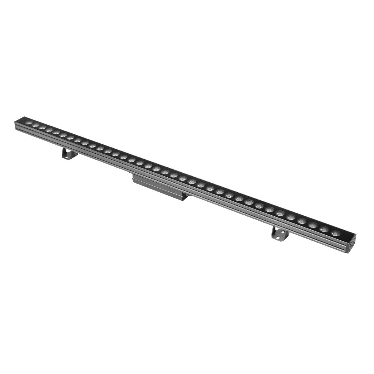 WASHERLUMA GLB-103-0033 LED Wall Washer Light Bar 36W 3240lm 30° AC 220-240V Waterproof IP65 Warm White 2700K - Sanan SMD Chip - Matte Charcoal Grey - L100 x W4 x H6.5