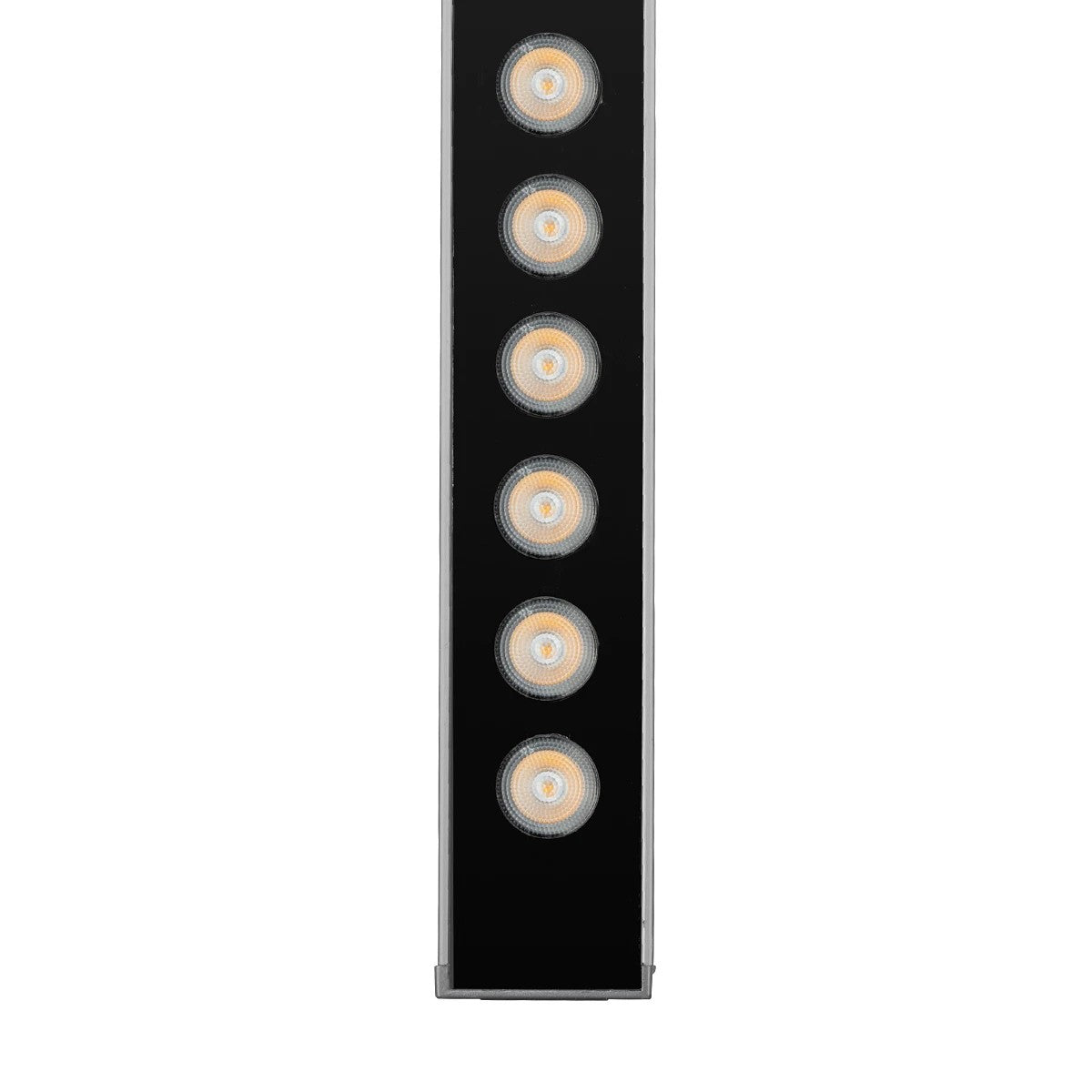 WASHERLUMA GLB-103-0033 LED Wall Washer Light Bar 36W 3240lm 30° AC 220-240V Waterproof IP65 Warm White 2700K - Sanan SMD Chip - Matte Charcoal Grey - L100 x W4 x H6.5