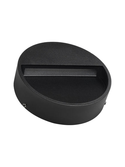 STEPINI GLB-103-0034 LED Stair / Hallway Light 3W 270lm 45° AC 220-240V Waterproof IP65 Warm White 2700K - Sanan SMD Chip - Matte Black - L12 x W3 x H12