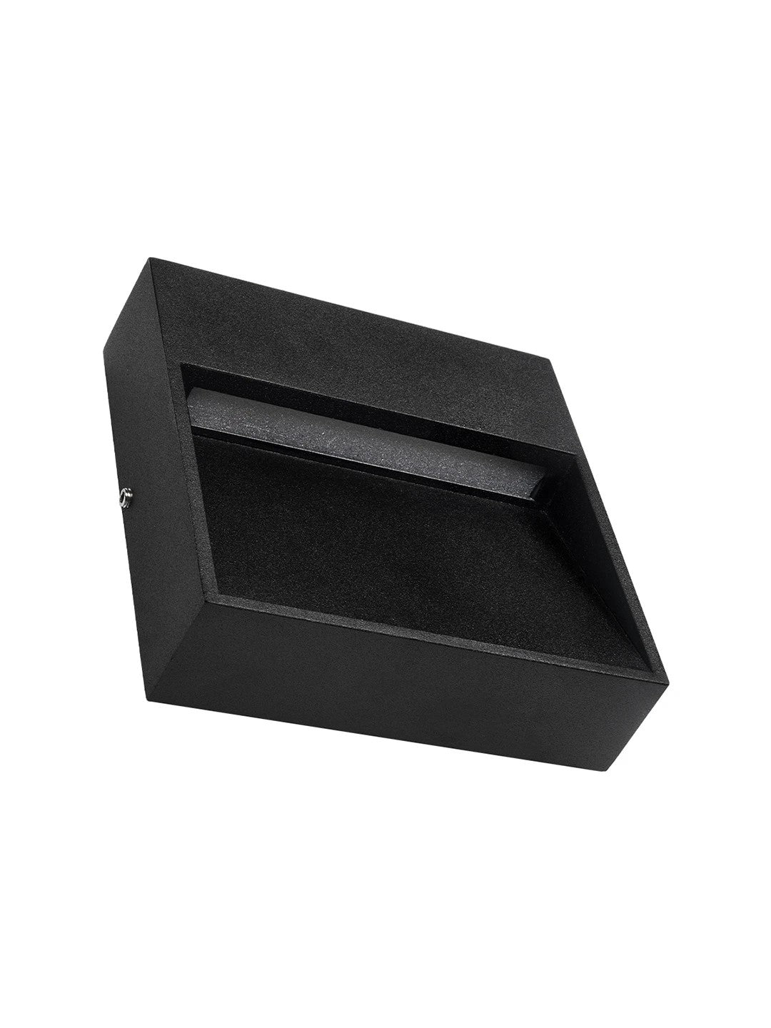 STEPINI GLB-103-0035 LED Stair/Pathway Light 3W 270lm 45° AC 220-240V Waterproof IP65 Warm White 2700K - Sanan SMD Chip - Matte Black - L11.5 x W3 x H11.5