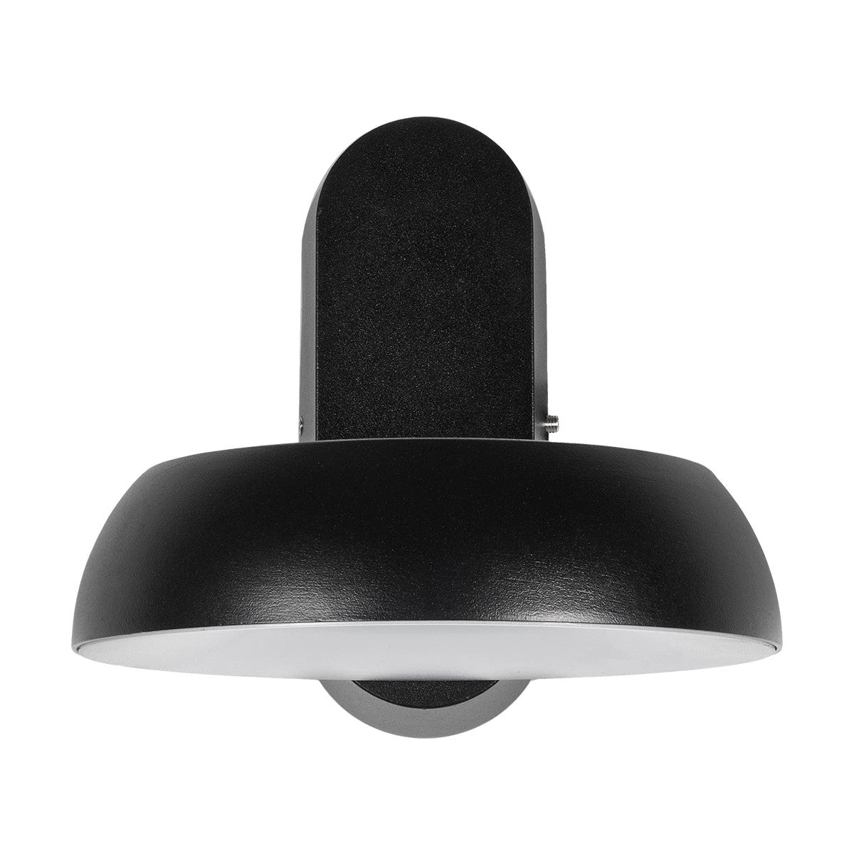 LINEART GLB-103-0037 LED Wall Light / Sconce 12W 1080lm 120° AC 220-240V Waterproof IP65 Warm White 2700K - Sanan SMD Chip - Matte Black - L16 x W20 x H15