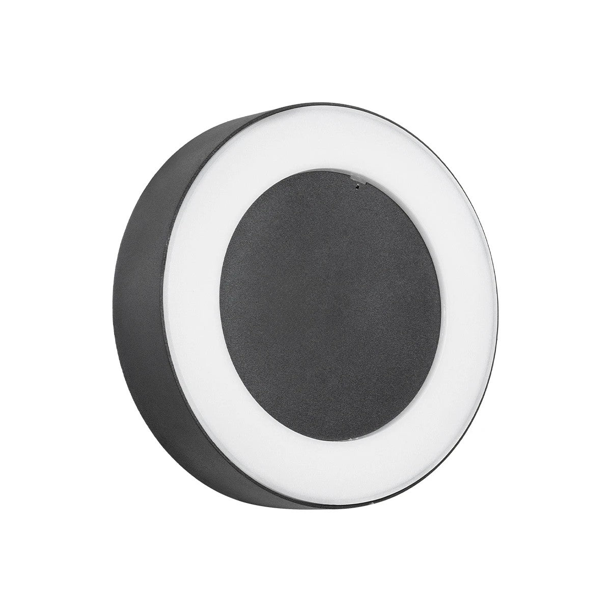 LINEART GLB-103-0038 LED Wall Light / Sconce 18W 1620lm 120° AC 220-240V Waterproof IP65 Warm White 2700K - Sanan SMD Chip - Matte Black - L20 x W4.5 x H20