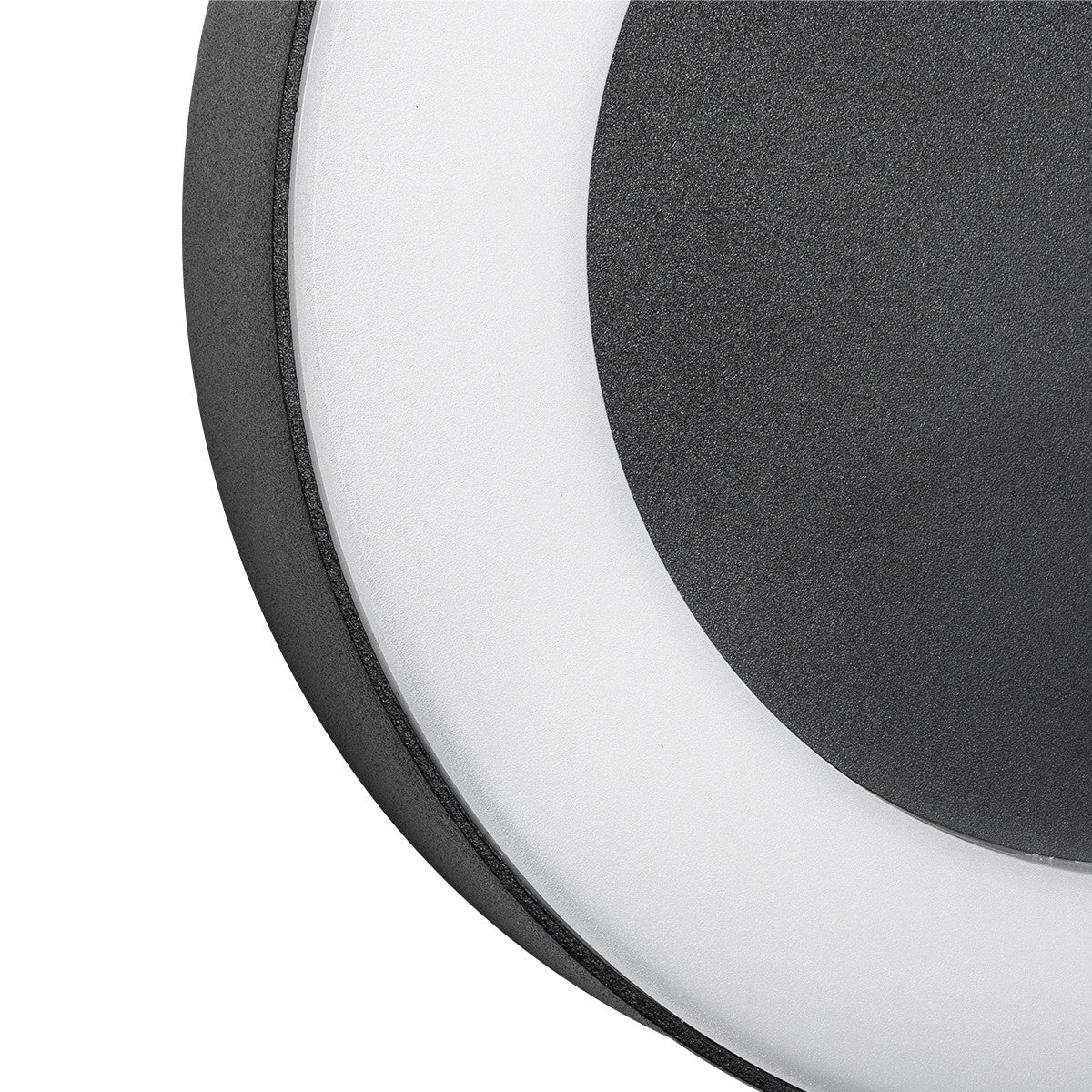 LINEART GLB-103-0038 LED Wall Light / Sconce 18W 1620lm 120° AC 220-240V Waterproof IP65 Warm White 2700K - Sanan SMD Chip - Matte Black - L20 x W4.5 x H20
