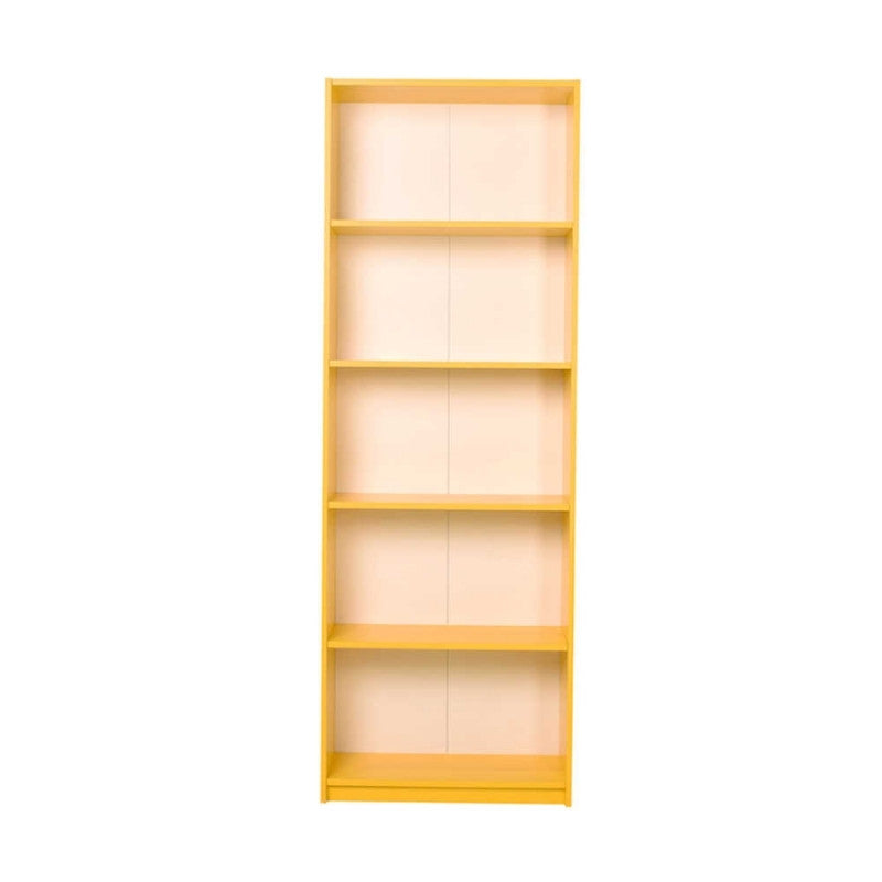 Βιβλιοθήκη Max Χρώμα Κίτρινο 58x23x170