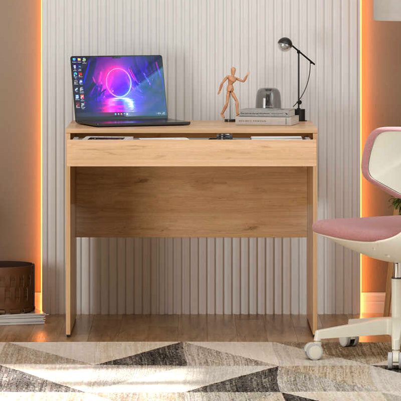 Γραφείο Εργασίας Vareno Χρώμα Florida Oak 90x55x75