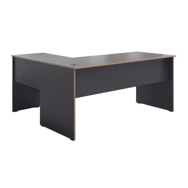 Γραφείο Διευθυντικό Rio Γωνιακό Αναστρέψιμο Χρώμα Ανθρακί 160x144x75
