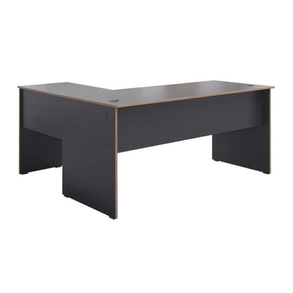 Γραφείο Διευθυντικό Rio Γωνιακό Αναστρέψιμο Χρώμα Ανθρακί 160x144x75