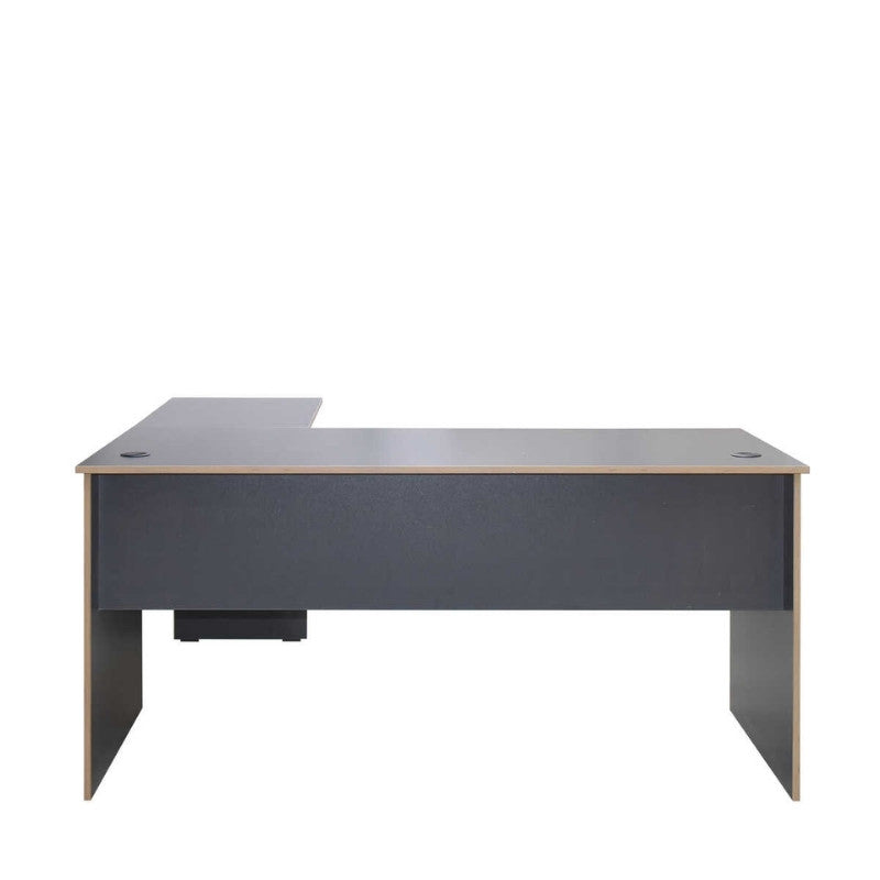 Γραφείο Διευθυντικό Rio Γωνιακό Αναστρέψιμο Χρώμα Ανθρακί 160x144x75