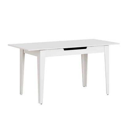 Τραπέζι Trendline Επεκτεινόμενο Χρώμα Λευκό 120/150x70x75