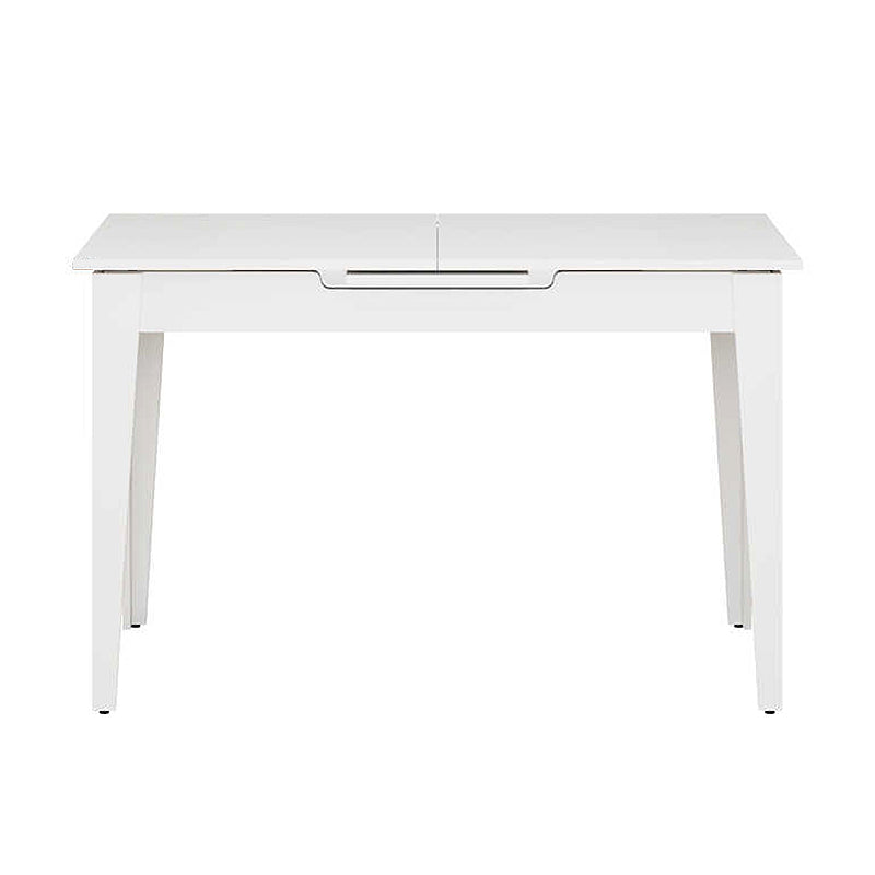 Τραπέζι Trendline Επεκτεινόμενο Χρώμα Λευκό 120/150x70x75