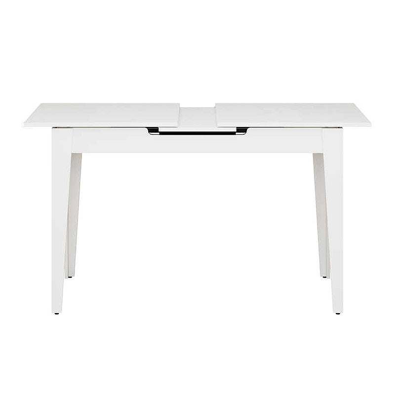 Τραπέζι Trendline Επεκτεινόμενο Χρώμα Λευκό 120/150x70x75