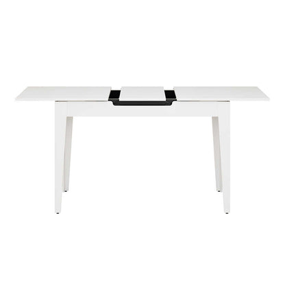 Τραπέζι Trendline Επεκτεινόμενο Χρώμα Λευκό 120/150x70x75