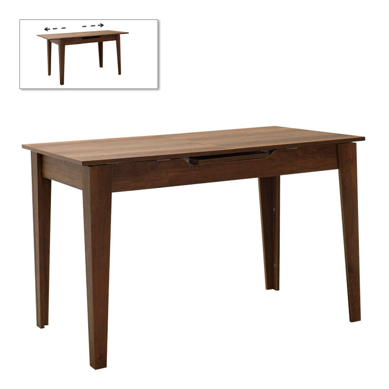 Τραπέζι Trendline Επεκτεινόμενο Χρώμα Καρυδί 120/150x70x75