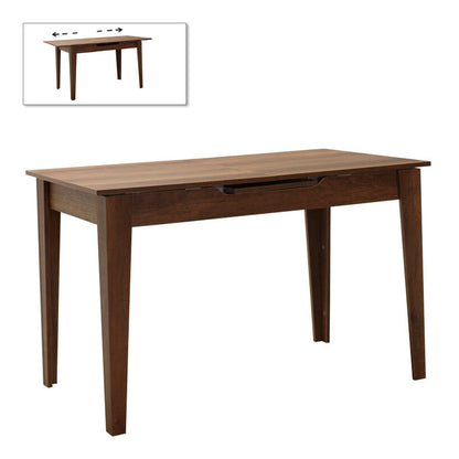 Τραπέζι Trendline Επεκτεινόμενο Χρώμα Καρυδί 120/150x70x75