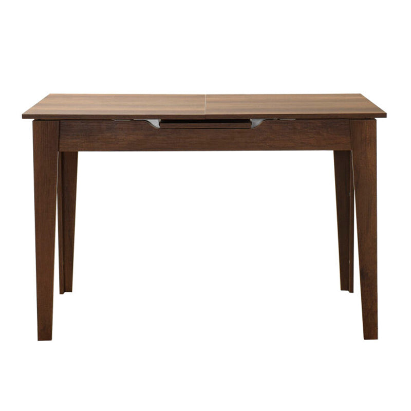 Τραπέζι Trendline Επεκτεινόμενο Χρώμα Καρυδί 120/150x70x75