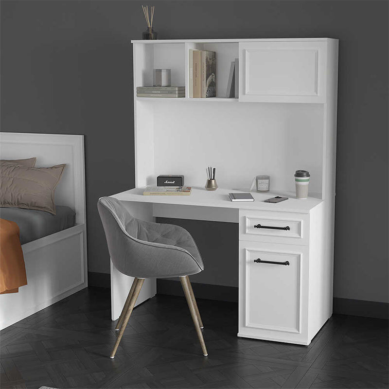 Γραφείο Εργασίας Country Χρώμα Λευκό 120x60x167