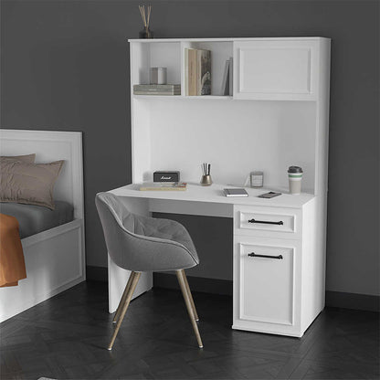 Γραφείο Εργασίας Country Χρώμα Λευκό 120x60x167