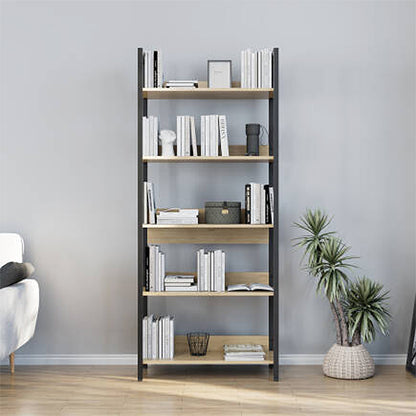 Βιβλιοθήκη Connect Χρώμα Florida Oak 73x35x172