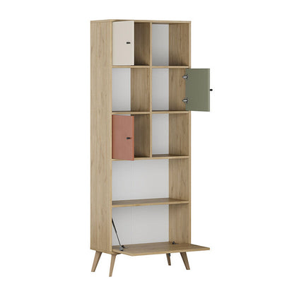 Βιβλιοθήκη Terra Χρώμα Florida Oak 67x30x181