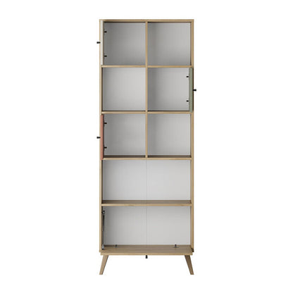 Βιβλιοθήκη Terra Χρώμα Florida Oak 67x30x181