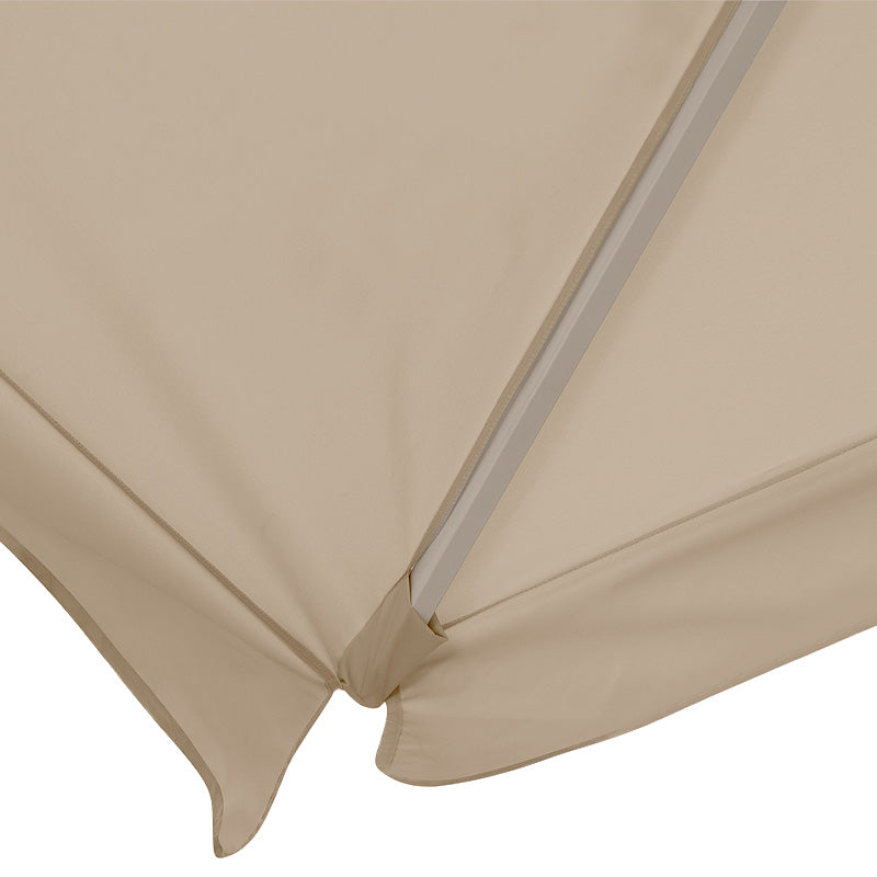 Ομπρέλα Επαγγελματική Juno Τηλεσκοπική Αλουμινίου Χρώμα Εκρού 4x4M