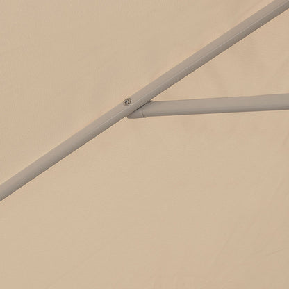 Ομπρέλα Κήπου Capri Αλουμινίου Χρώμα Εκρού Ø3m